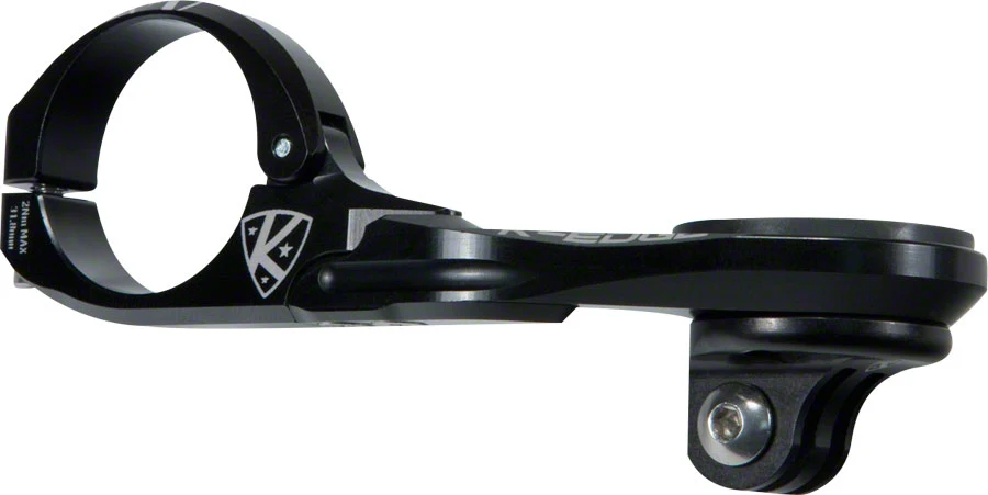 K-EDGE Pro Garmin Combo Handlebar Mount: 31.8mm. Black